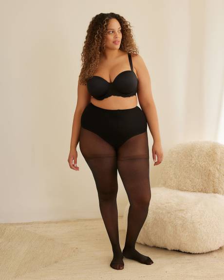 Shimmery Silver Fashion Tights