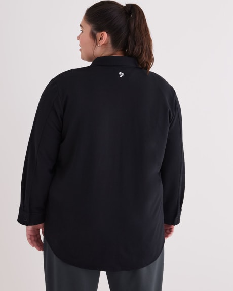 French Terry Cozy Shirt with Pockets - Active Zone