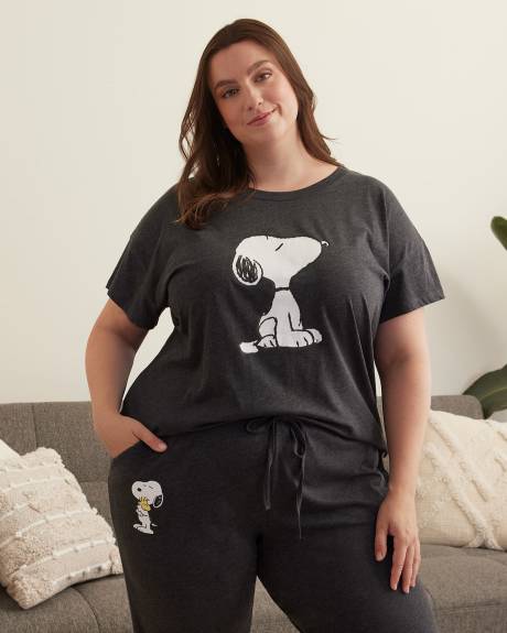 Snoopy Knit Pyjama T-Shirt - ti Voglio