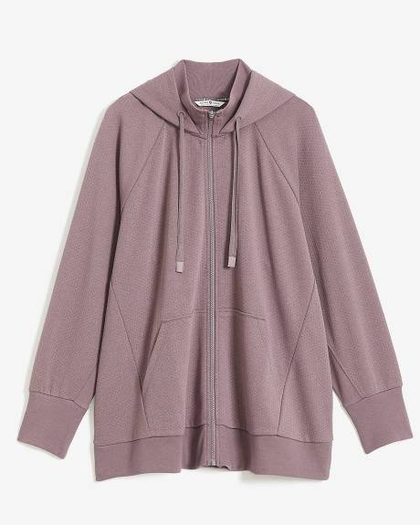 Long-Sleeve Hooded Zip Jacket - Active Zone