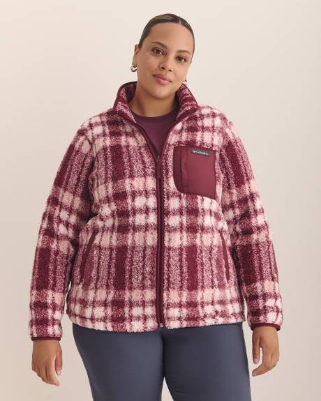 Plaid West Bend Full-Zip Fleece Jacket - Columbia