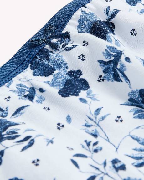 Culotte classique en coton à imprimé - ti Voglio