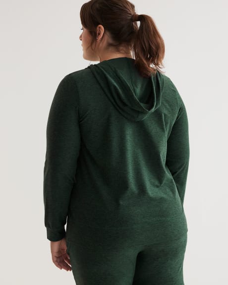 Half-Zip Hooded Sweatshirt - Active Zone