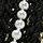 Extra Wide Width, Flat Slide-In Woven Sandal with Faux Pearls