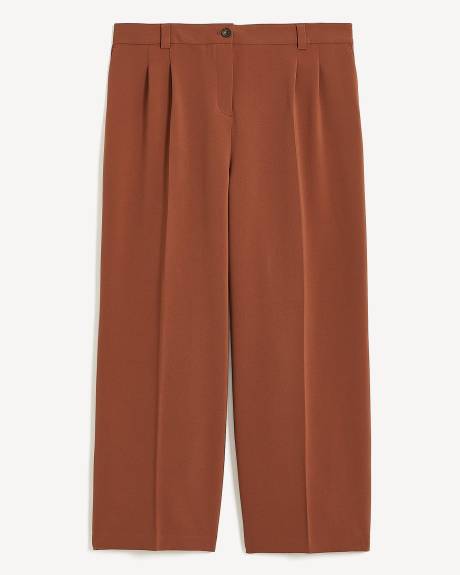 Pantalon urbain à jambe évasée