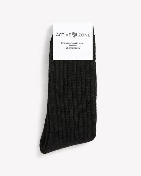 Slouchy Knit Socks - Active Zone