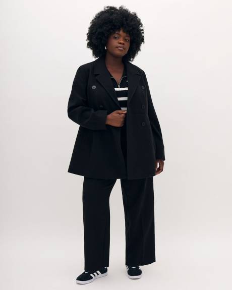 Responsible, Black Military Coat - Addition Elle