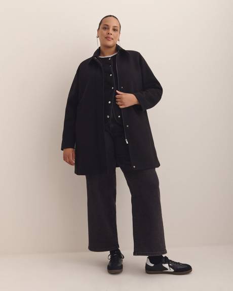 Black Swing Coat