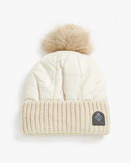 Snow Diva Pompom Beanie - Columbia