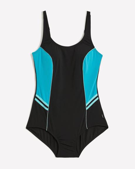 Side Splice One-Piece Swimwear - Finz