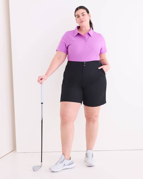 Short Sleeve Polo Top - Active Zone