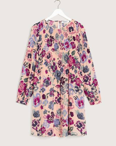 Responsible, Pleat & Release Crepe Dress - Addition Elle