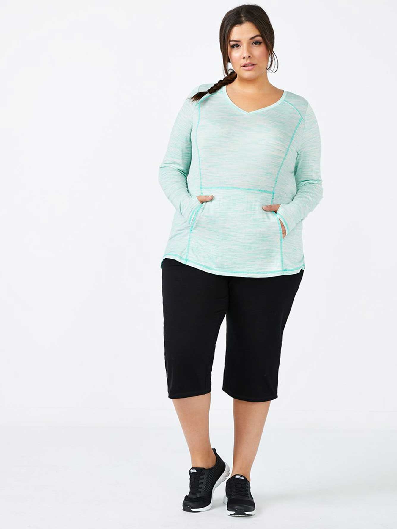 plus size capris canada