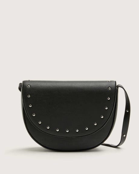 Mini Crossbody Bag With Studs - In Every Story