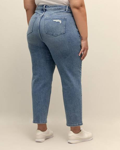 Responsible, High-Rise Mom Jeans - Addition Elle