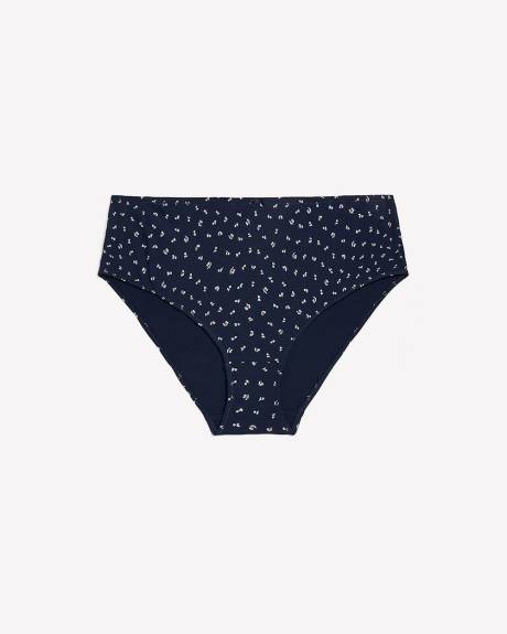 High-Cut Cotton Brief with Cherry Print - ti Voglio