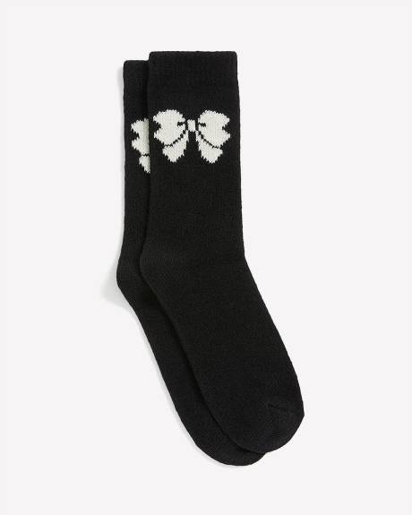 Crewsocks with Placement Bow