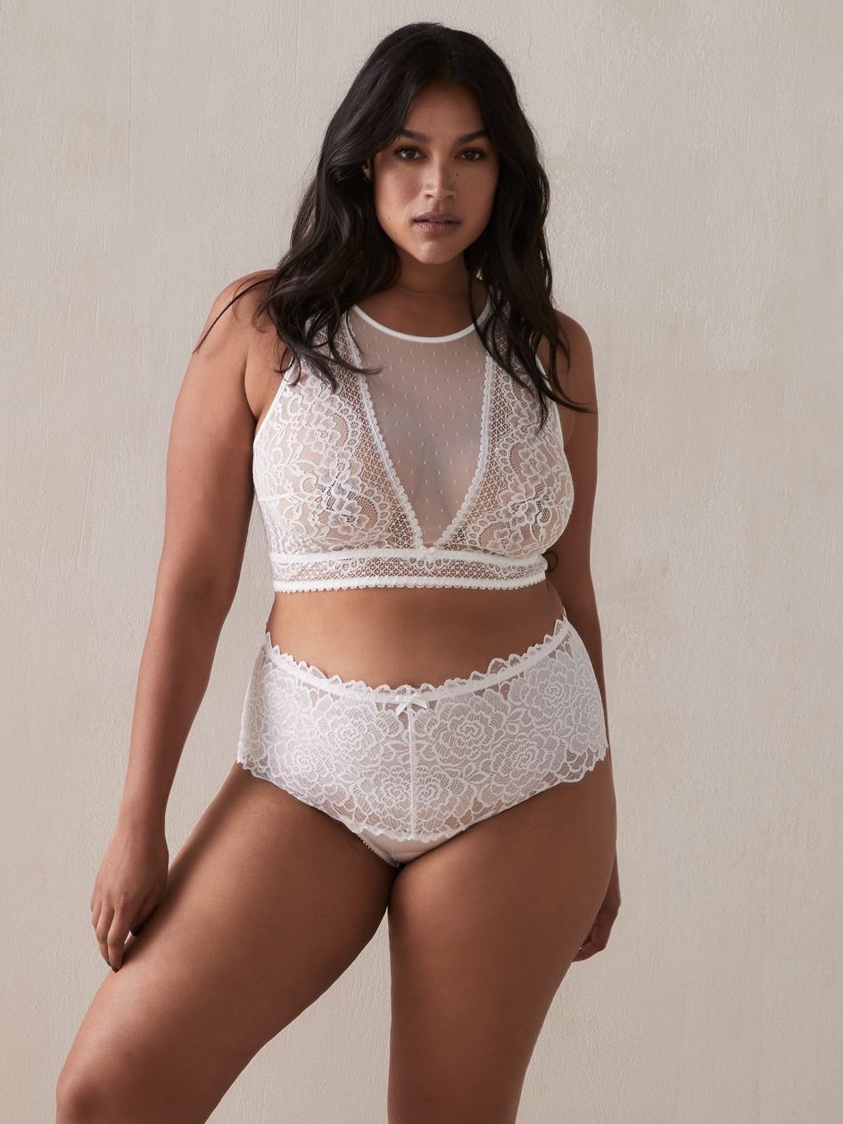 Lace Knit Bralette - ti Voglio