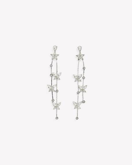 Butterfly Drop Earrings