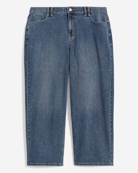 Responsible, Petite, Curvy-Fit Wide-Leg Jeans - d/C JEANS