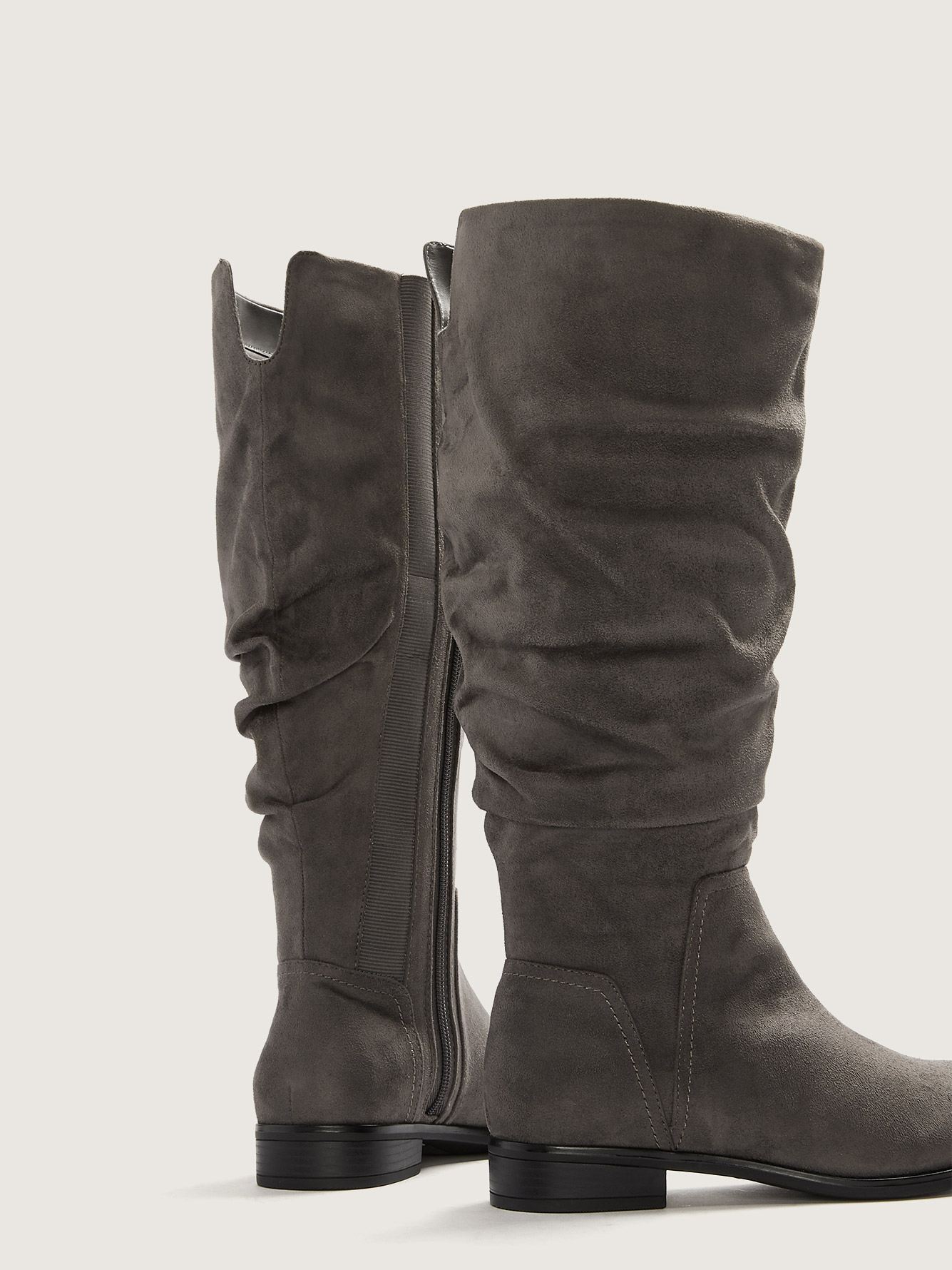 slouch long boots