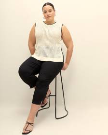 1948-Fit Cropped Black Jean Legging - d/C JEANS