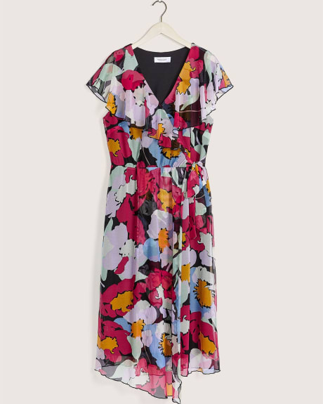Printed Knit Maxi Dress - Addition Elle