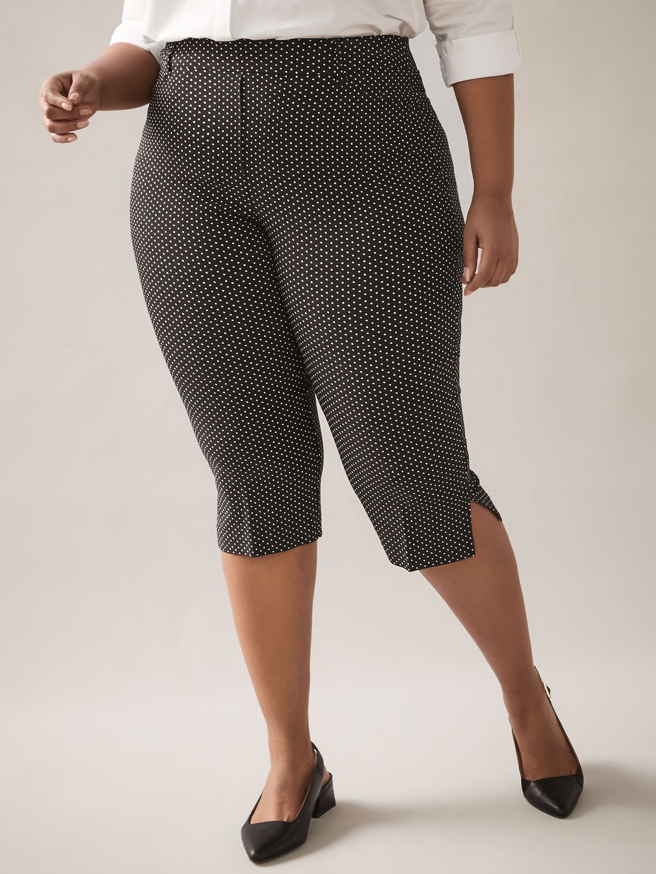 Savvy Fit, Printed Capri Pant In Every Story Penningtons