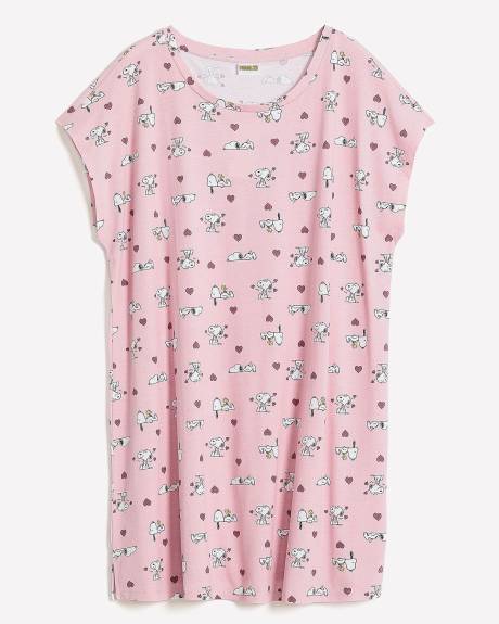 Sleepshirt with Snoopy All-Over Print - ti Voglio