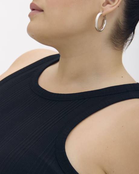Camisole côtelée à encolure licou - Addition Elle - Essentiels PENN.