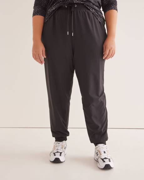 Responsible, Black Lined Stretch Jogger Pant - Active Zone