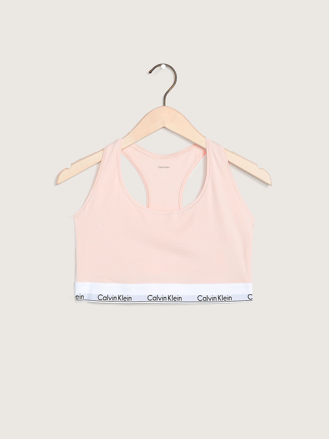 Bralette en coton sans doublure - Calvin Klein