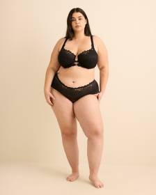 Culotte classique avec taille en dentelle - Déesse Collection