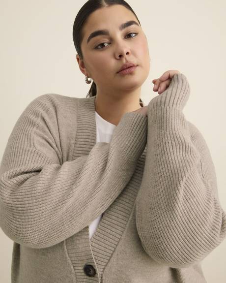 Relaxed-Fit Cardigan