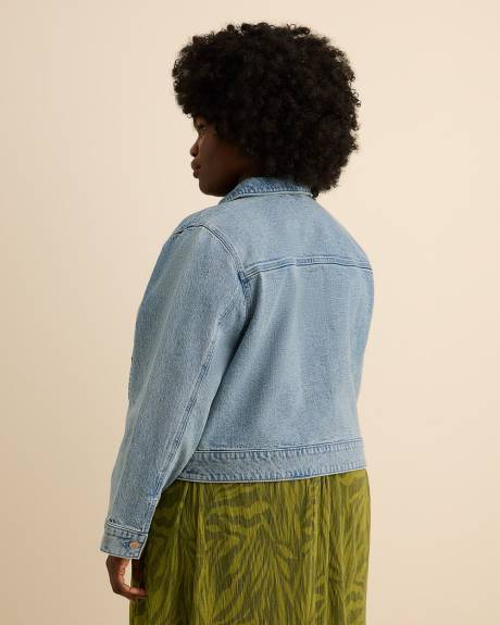 Veste en denim &eacute;court&eacute;e - d/C JEANS