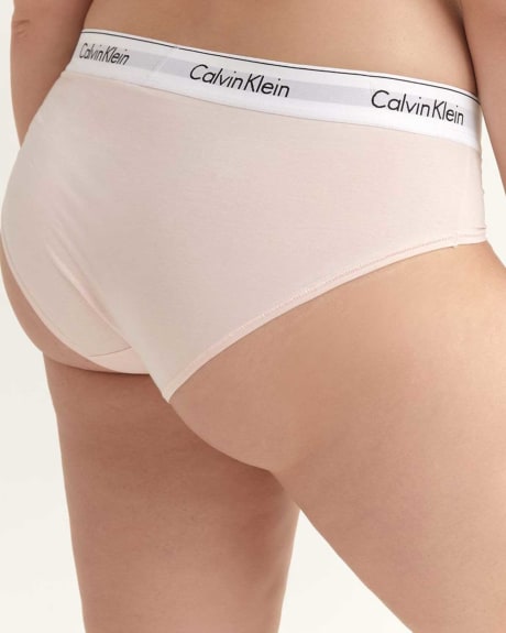 Solid Hipster Cotton Panty - Calvin Klein