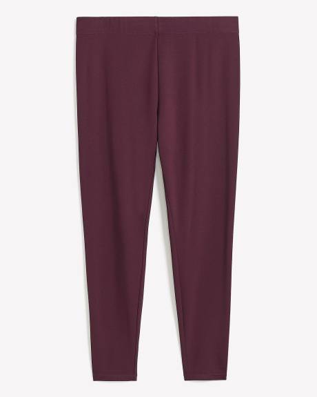 Purple Ponte de Roma Fashion Legging - PENN. Essentials