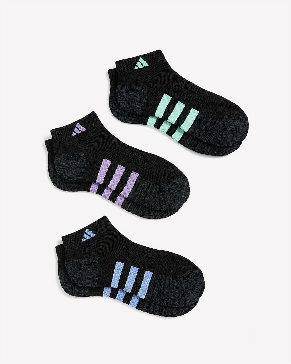 Black Ankle Socks, Set of 3 - adidas