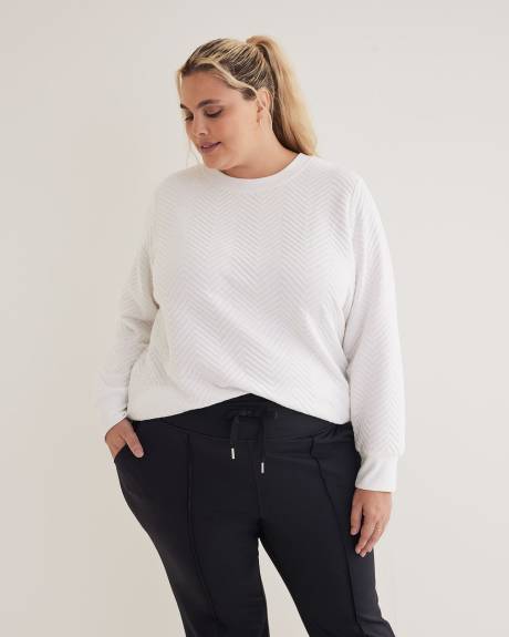 Textured Sweatshirt - Active Zone