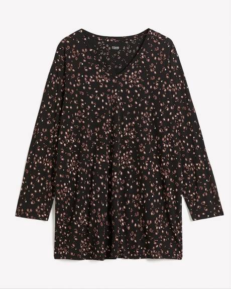 Girlfriend-Fit Long-Sleeve Tunic - PENN. Essentials