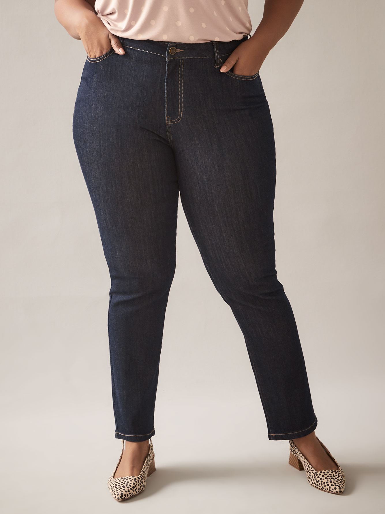 plus size tall straight leg jeans