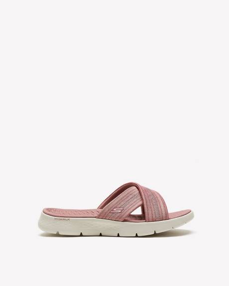 Sandale à sangles croisées Go Flex, pied large - Skechers