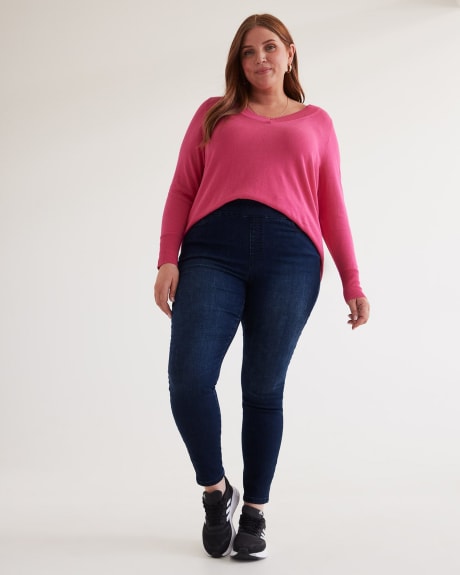 Womens Plus Size Jeans Look Skinny Slim Jeggings Stretch Pants XL-3XL 14-28  New