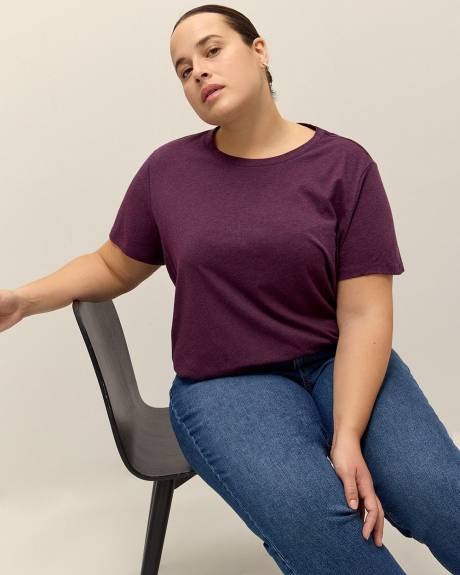 Boyfriend-Fit Short-Sleeve T-Shirt - PENN. Essentials