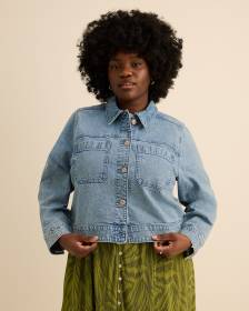 Veste en denim &eacute;court&eacute;e - d/C JEANS