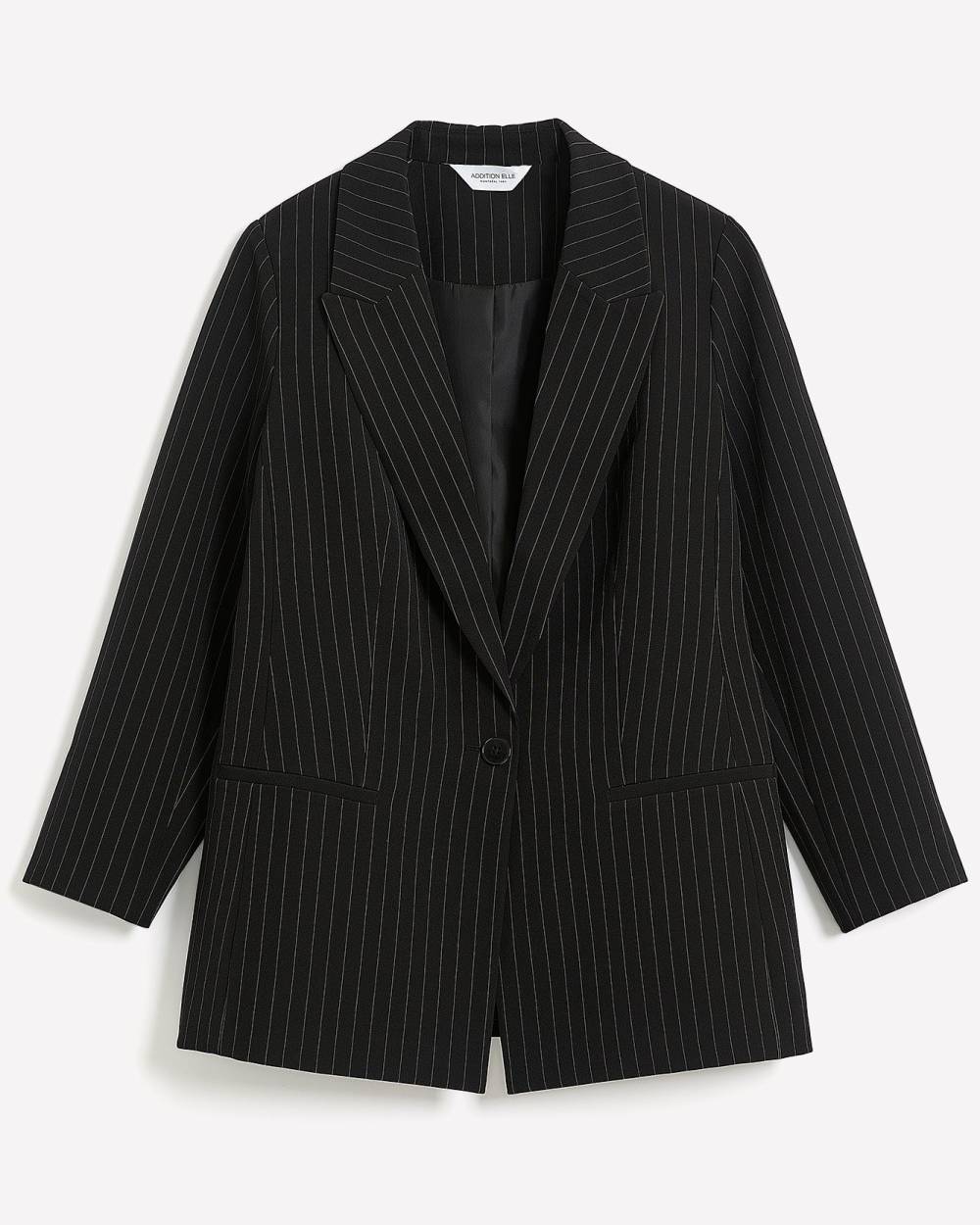 Single Breasted Pinstripe Blazer Addition Elle Penningtons