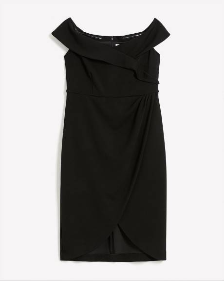 Responsible, Off-the-Shoulder Midi Dress - Addition Elle