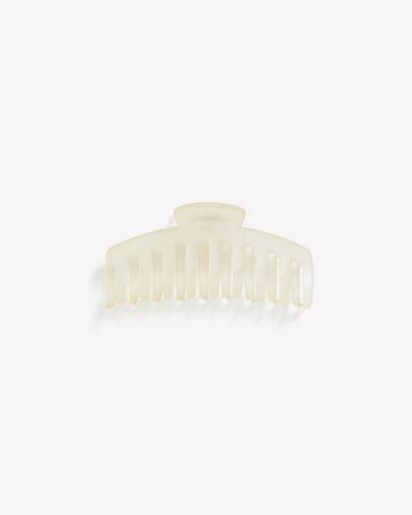 Clear Matte Hair Claw