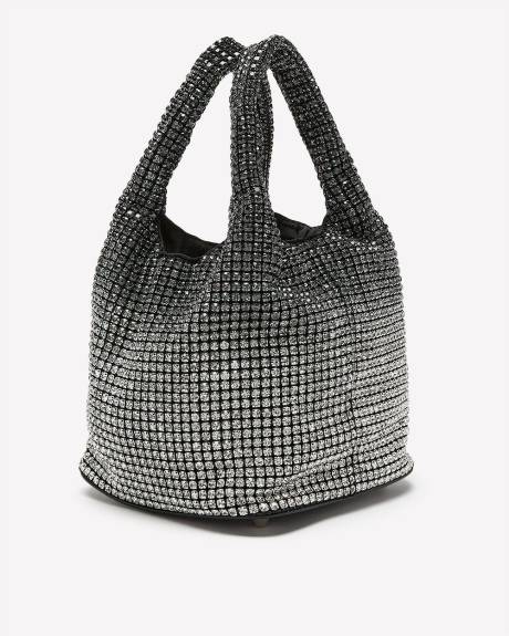 Ombre Rhinestone Evening Bag - Addition Elle