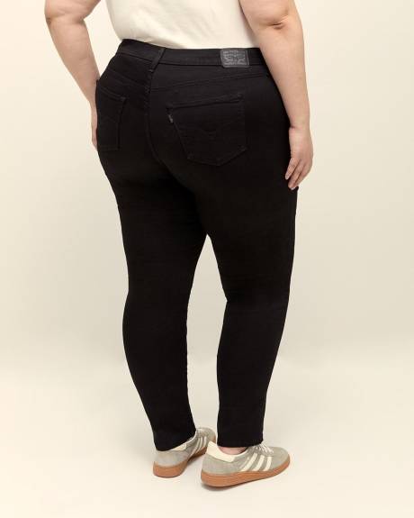 311 Stretch Skinny Jeans, Soft Black - Levi's